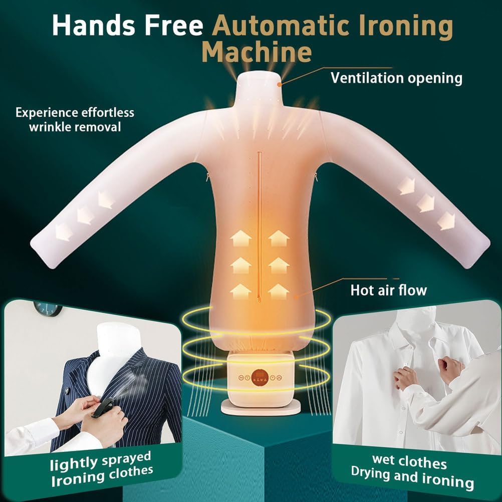 Hands-Free Clothes Ironer